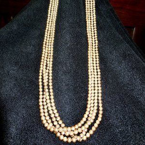 Pearl 4 strand necklace
